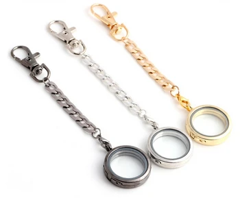 10PCS/lot 30MM Smooth Plain Round Floating Locket Keychain Glass Magnetic Memory Locket Key Chains 
10PCS/lot 30MM Smooth Plain Round Floating Locket Keychain Glass Magnetic Memory Locket Key Chains