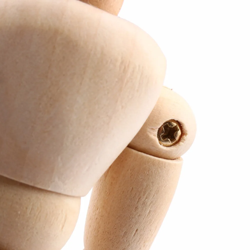 Artist Movable Limbs Male Wooden Figure