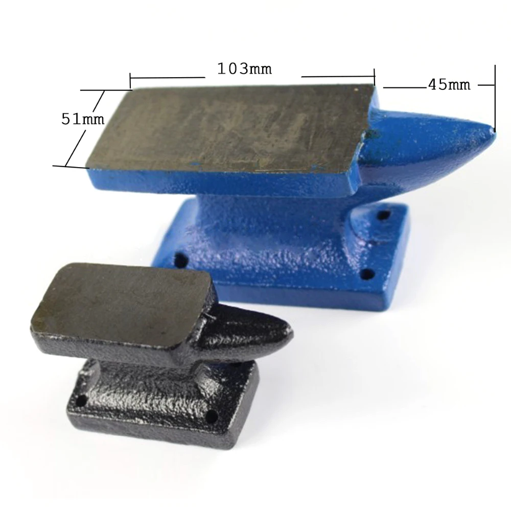 3LB Jeweler's Anvil for Watchmakers Blacksmiths Small All Steel Mounted Black/Blue Random
3LB Jeweler's Anvil for Watchmakers Blacksmiths Small All Steel Mounted Black/Blue Random