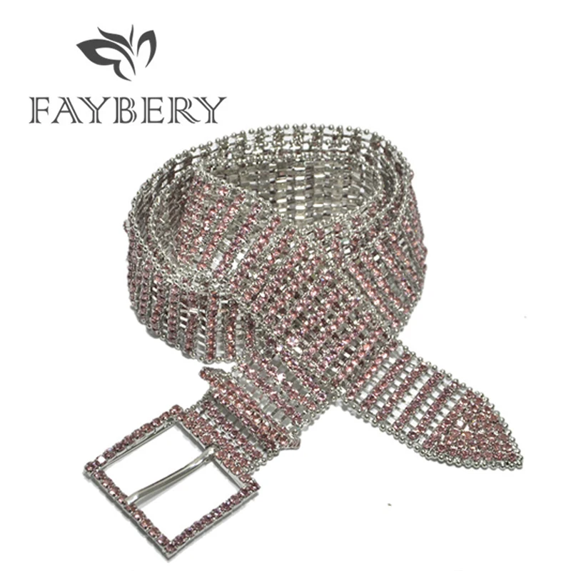 Luxury Brand Pink Rhinestones Women Belts for Women Wide Rhinestone Waistband Bling Bright Crystal Diamond Belt Female Strap
Luxury Brand Pink Rhinestones Women Belts for Women Wide Rhinestone Waistband Bling Bright Crystal Diamond Belt Female Strap