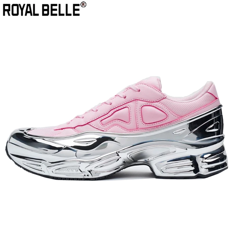 Royal Belle New Metal Heels Casual Shoes Women Thick Sole Height Increasing Sneakers Pink Genuine Leather Comfort Sneakers Woman
Royal Belle New Metal Heels Casual Shoes Women Thick Sole Height Increasing Sneakers Pink Genuine Leather Comfort Sneakers Woman
