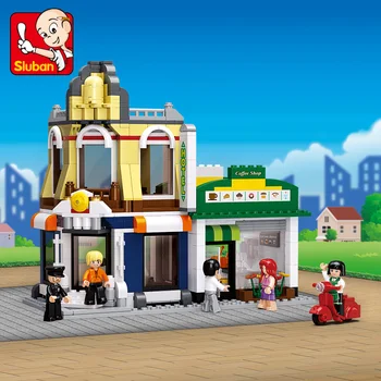 Sluban Building Block City Town Cafe Hotel 470pcs Educational Bricks Toy Boy Gift - No Retail Box
Sluban Building Block City Town Cafe Hotel 470pcs Educational Bricks Toy Boy Gift - No Retail Box