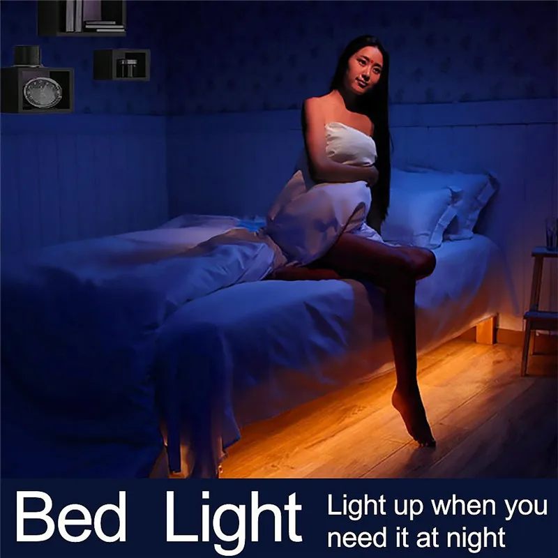 Pir Motion Sensor LED Strip 2835 Waterproof 30LEDs/m Warm White + Intelligent Sensor Light Control Bedroom Night Light
Pir Motion Sensor LED Strip 2835 Waterproof 30LEDs/m Warm White + Intelligent Sensor Light Control Bedroom Night Light