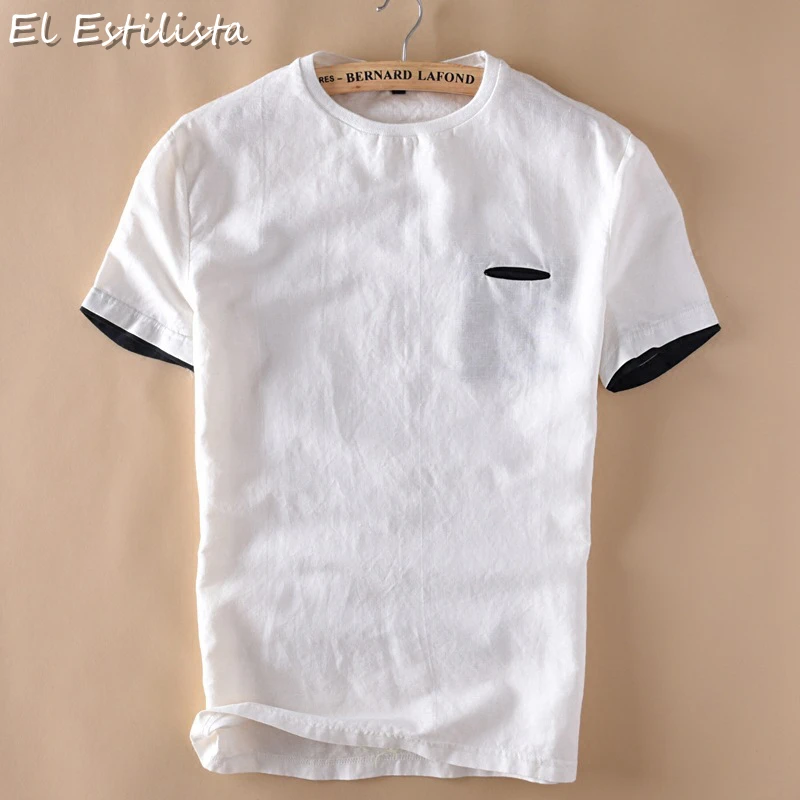 2019 Men Casual Summer White Black Shirts Round Collar Short Shirt Breathable Linen Cotton DIY Pocket Sleeved Males New Clothes
2019 Men Casual Summer White Black Shirts Round Collar Short Shirt Breathable Linen Cotton DIY Pocket Sleeved Males New Clothes
