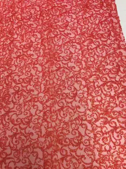 2017 5yards/lot Embroidered mesh lace fabric French glitter net lace fabric for wedding party dress
2017 5yards/lot Embroidered mesh lace fabric French glitter net lace fabric for wedding party dress
