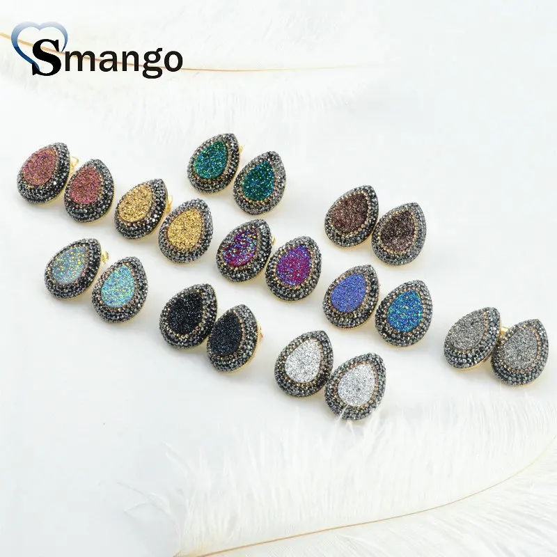 5 Pairs,Big Size Water Droplets Shape Rhinestone Crystal Earrings for Women,Fashion Design.Can Mix
5 Pairs,Big Size Water Droplets Shape Rhinestone Crystal Earrings for Women,Fashion Design.Can Mix