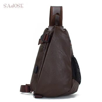Men Chest Bags Fashion Pu Leather Shoulder Bag High Quality Male CrossBody Messenger Bags Vintage Men's Chest Big Waist Pack
Men Chest Bags Fashion Pu Leather Shoulder Bag High Quality Male CrossBody Messenger Bags Vintage Men's Chest Big Waist Pack