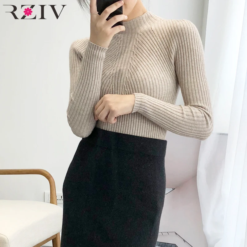RZIV jumpers sweaters women basic big stretch knitted pullovers sweater and woman top
RZIV jumpers sweaters women basic big stretch knitted pullovers sweater and woman top