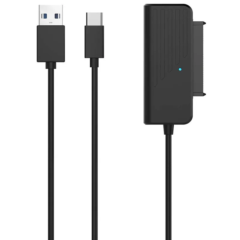 USB 3.0 SATA Cables High Quality USB C To Sata Cable Converter for 2.5 3.5 HDD SSD Hard Disk Drive USB Sata Adapter
USB 3.0 SATA Cables High Quality USB C To Sata Cable Converter for 2.5 3.5 HDD SSD Hard Disk Drive USB Sata Adapter