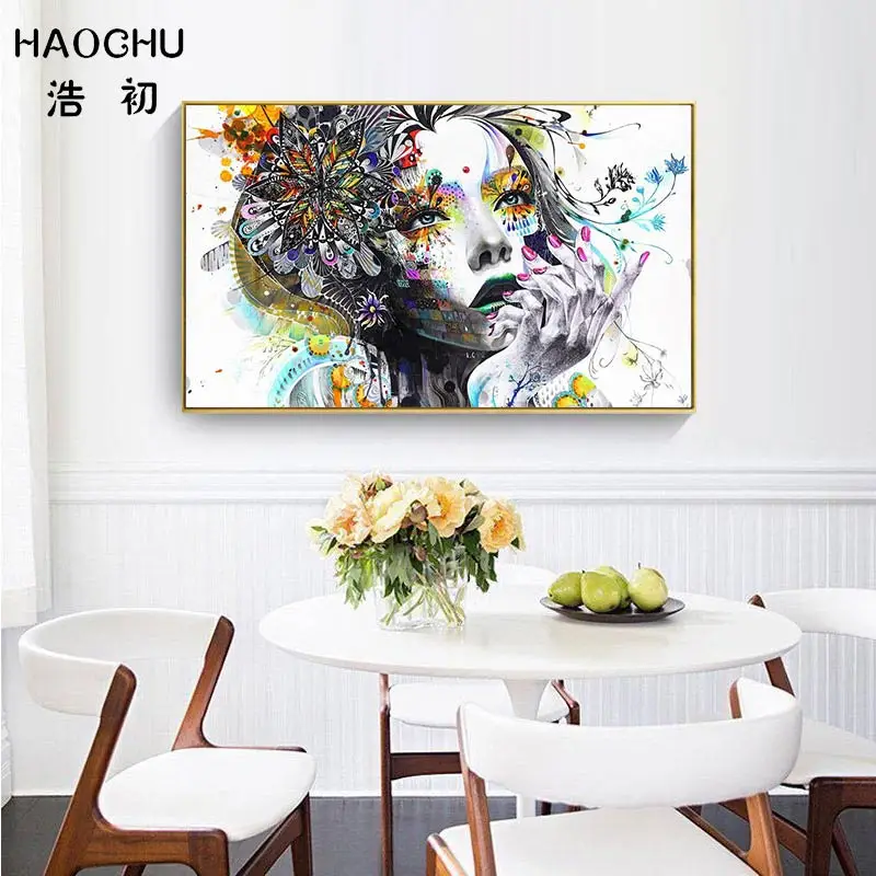 Абстрактные настенные плакаты от бренда HAOCHU художественный постер для украшения стен дома, картина с изображением сексуальной женщины, Картина на холсте для спальни, коридора
Абстрактные настенные плакаты от бренда HAOCHU художественный постер для украшения стен дома, картина с изображением сексуальной женщины, Картина на холсте для спальни, коридора