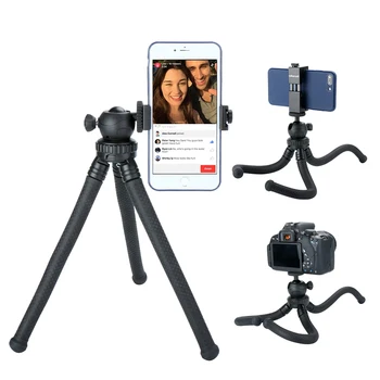 Mini Octopus Tripod Flexible Phone Tripod with Detachable Ballhead Phone Clip for iPhone Samsung DSLR Camera Smooth Q freeship
Mini Octopus Tripod Flexible Phone Tripod with Detachable Ballhead Phone Clip for iPhone Samsung DSLR Camera Smooth Q freeship