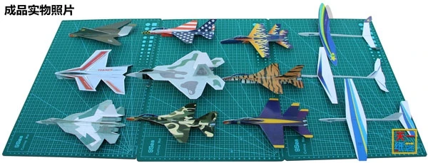 Фото Бумажный самолет игрушечный бумажный модель легкой сборки не - купить