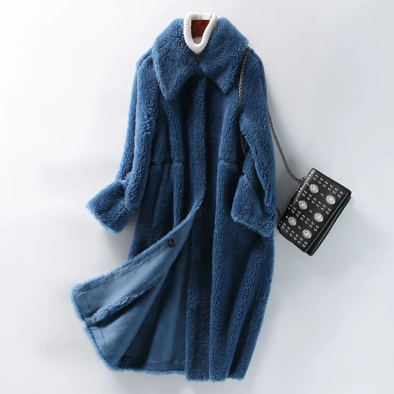 2019 Winter Women Fur Coat Turn Down Collar Women Long Jacket Coat Lambswool Long Winter Warm Feece Coat Casaco Feminino
2019 Winter Women Fur Coat Turn Down Collar Women Long Jacket Coat Lambswool Long Winter Warm Feece Coat Casaco Feminino