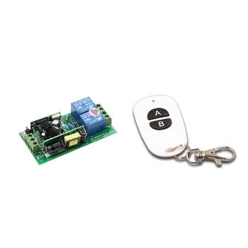 Hot Selling AC 85V~250V 2CH RF Wireless Remote Control Relay Switch Security System Garage Doors & Rolling Gate Electric Doors
Hot Selling AC 85V~250V 2CH RF Wireless Remote Control Relay Switch Security System Garage Doors & Rolling Gate Electric Doors