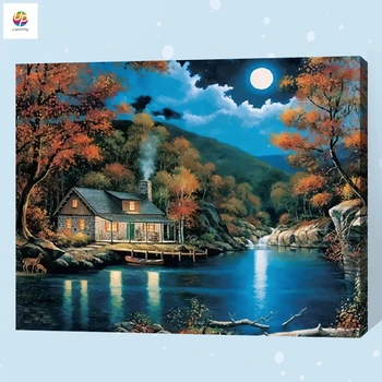 Frameless Digital Painting By Number Moon Lake Cabin Inn Scenery Acrylic Paint Modern Wall Art Canvas Painting Home Deco Deal
Frameless Digital Painting By Number Moon Lake Cabin Inn Scenery Acrylic Paint Modern Wall Art Canvas Painting Home Deco Deal