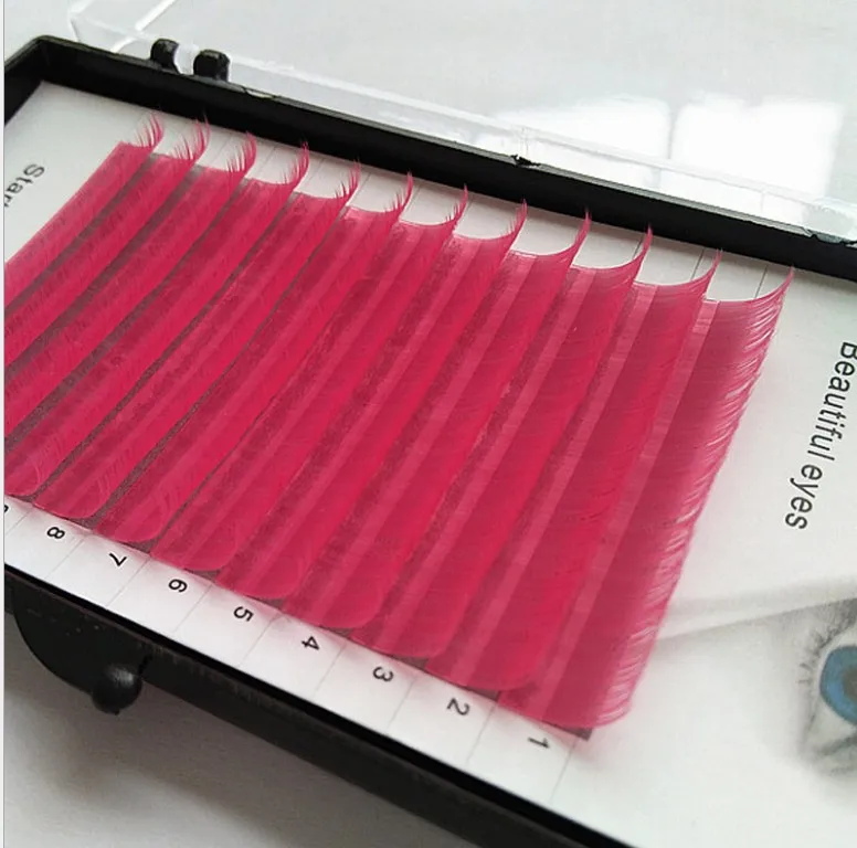 High Capacity C/D Curl 0.07/0.1mm 8-15mm False Lashes Rose Red Eyelash Individual Colored Lashes Faux Volume Eyelash Extensions
High Capacity C/D Curl 0.07/0.1mm 8-15mm False Lashes Rose Red Eyelash Individual Colored Lashes Faux Volume Eyelash Extensions