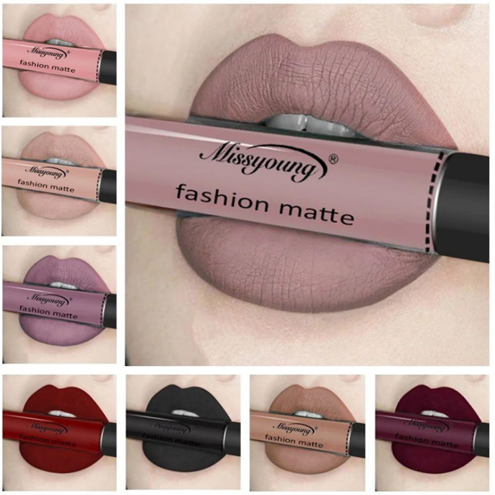 18 Color Make Up Liquid Lipstick Waterproof Mate Red Lip Long Lasting Ultra Matte Lip Gloss Black Blue Nude Lipstick
18 Color Make Up Liquid Lipstick Waterproof Mate Red Lip Long Lasting Ultra Matte Lip Gloss Black Blue Nude Lipstick