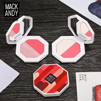 1pcs Make-up MackAndy velvet double color blush to brighten up natural nude makeup Rouge
1pcs Make-up MackAndy velvet double color blush to brighten up natural nude makeup Rouge