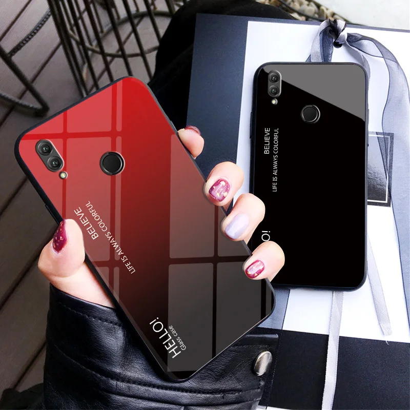 MUCHI For Huawei P Smart 2019 Case Tempered Glass Luxury Gradient Soft Silicone Frame Back Cover For P Smart 2019 Cases
MUCHI For Huawei P Smart 2019 Case Tempered Glass Luxury Gradient Soft Silicone Frame Back Cover For P Smart 2019 Cases