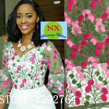 Multi color African Lace fabric 2017 New Arrival african tulle Lace for wedding dresses/guipure lace Fabrics High Quality TS5912
Multi color African Lace fabric 2017 New Arrival african tulle Lace for wedding dresses/guipure lace Fabrics High Quality TS5912