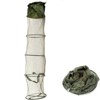 Fishing Net Cage 1.4M 5 Layers Utility Folding Fish Care Creel Tackle Portable Stake Small Mesh Net Fishnet Network Dropshipping
Fishing Net Cage 1.4M 5 Layers Utility Folding Fish Care Creel Tackle Portable Stake Small Mesh Net Fishnet Network Dropshipping