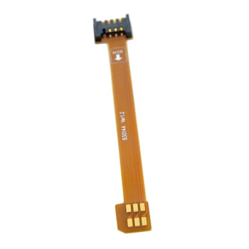 Jimier CY 10cm 3G 4G Micro SIM Card Kit Male to Standard UIM SIM Female Soft Flat FPC Extension Cable
Jimier CY 10cm 3G 4G Micro SIM Card Kit Male to Standard UIM SIM Female Soft Flat FPC Extension Cable