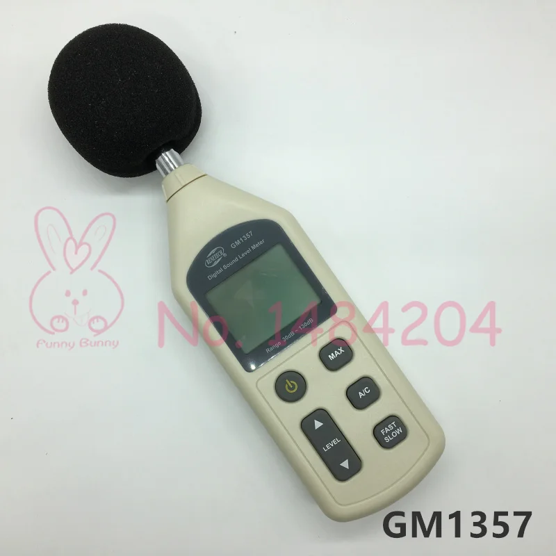 Digital Sound Level Meter GM1357 Benetech 30~130 dBA 35~130 dBC A/C Handheld Voice Tester
Digital Sound Level Meter GM1357 Benetech 30~130 dBA 35~130 dBC A/C Handheld Voice Tester