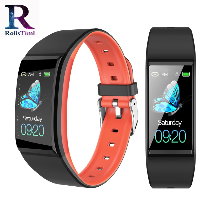 Bluetooth Smart Bracelet Color Screen Smart Bracelet Heart Rate Monitor Blood Pressure Measurement Fitness Tracker Waterproof
Bluetooth Smart Bracelet Color Screen Smart Bracelet Heart Rate Monitor Blood Pressure Measurement Fitness Tracker Waterproof
