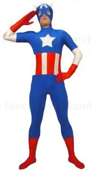 (D5-001)Caption America Lycra Spandex Superhero Costume Unisex Halloween Zentai Suit Men
(D5-001)Caption America Lycra Spandex Superhero Costume Unisex Halloween Zentai Suit Men