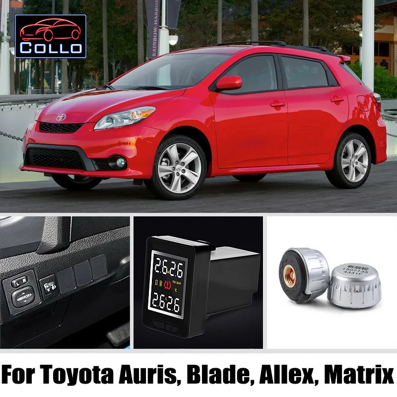 Special TPMS For TOYOTA Auris / Blade / Allex / Matrix / Tire Pressure Monitoring System Of External Sensors DIY Install So Easy
Special TPMS For TOYOTA Auris / Blade / Allex / Matrix / Tire Pressure Monitoring System Of External Sensors DIY Install So Easy