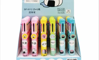 account pen Sushi Multicolor press ballpoint pen 8 in 1 color cute cartoon pen school prize gift student ballpoint pen 36pc/lot 
account pen Sushi Multicolor press ballpoint pen 8 in 1 color cute cartoon pen school prize gift student ballpoint pen 36pc/lot
