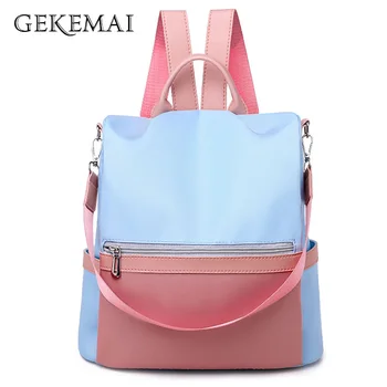 Female Casual Large Capacity Zipper Travel Backpack Oxford Anti-theft Backpack Women 2019 Korean Fashion Shoulder School Bags
Female Casual Large Capacity Zipper Travel Backpack Oxford Anti-theft Backpack Women 2019 Korean Fashion Shoulder School Bags