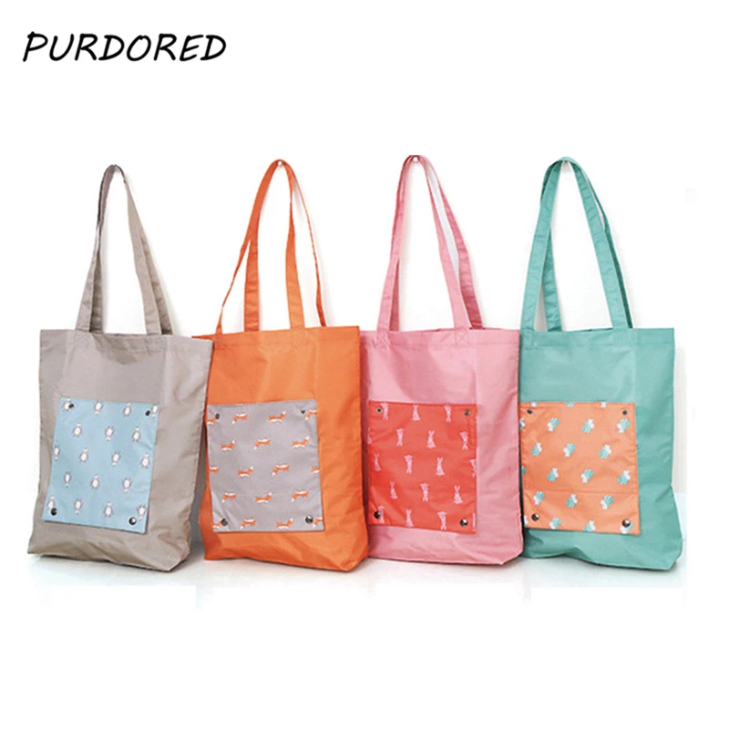 PURDORED 1 pc Solid Shopping Bag Lady Foldable Cloth Reusable Fruit Grocery Pouch Women Recycle Organization Bag Dropshipping
PURDORED 1 pc Solid Shopping Bag Lady Foldable Cloth Reusable Fruit Grocery Pouch Women Recycle Organization Bag Dropshipping