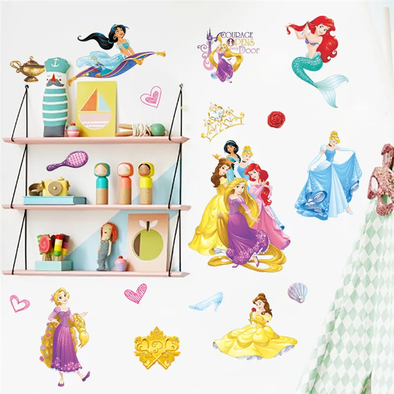 Beautiful Cinderalle Aurora Rapunzel Disney Princess Decorative Stickers Kids Wall Decals Poster Home Decoration For Girl's Room
Beautiful Cinderalle Aurora Rapunzel Disney Princess Decorative Stickers Kids Wall Decals Poster Home Decoration For Girl's Room