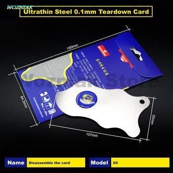 Wozniak Professional Mobile Phone Repair Tools Opening Pry Battery Special Open Tools Teardown Disassemble Card Best quality
Wozniak Professional Mobile Phone Repair Tools Opening Pry Battery Special Open Tools Teardown Disassemble Card Best quality