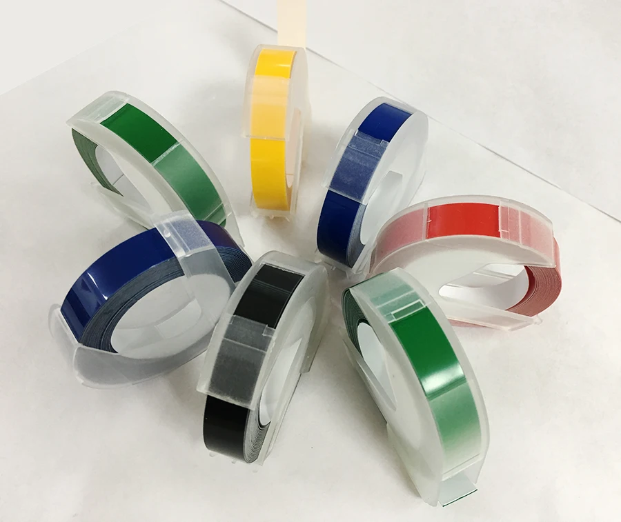 5PCS suitable for DYMO1610/1540/1880 manual lettering machine with concave and convex three-dimensional 3D label with red, black
5PCS suitable for DYMO1610/1540/1880 manual lettering machine with concave and convex three-dimensional 3D label with red, black