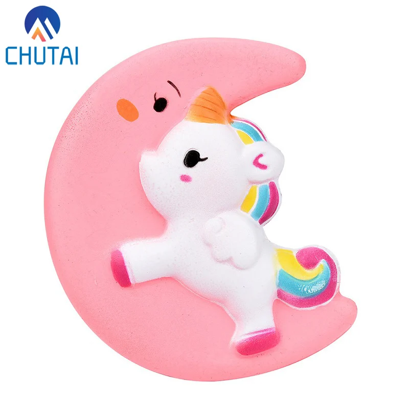 

Jumbo Kawaii Moon Pegasus Unicorn Squishy Slow Rising Squeeze Toys Scented Soft Healing Antistress Stress Relief Toy 11*10CM