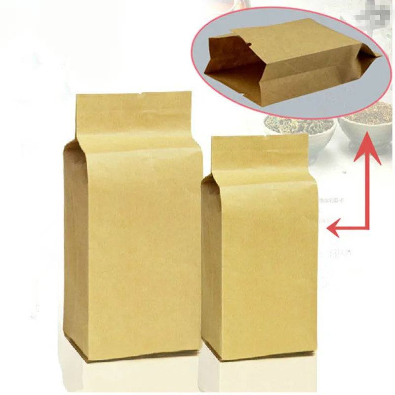 Retail 100Pcs/Lot 5*11+2.3cm 1.96"x4.33"+0.9" Open Top Kraft Paper Heat Seal Plastic Bags For Nut Tea Packing Kraft Paper Bag
Retail 100Pcs/Lot 5*11+2.3cm 1.96"x4.33"+0.9" Open Top Kraft Paper Heat Seal Plastic Bags For Nut Tea Packing Kraft Paper Bag
