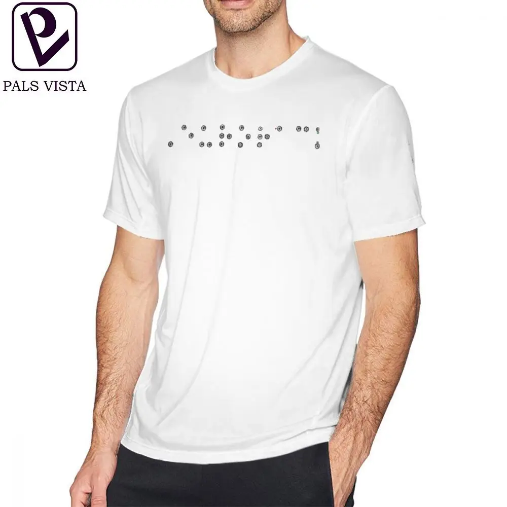 Braille T Shirt Eurorack Modular Braille T-Shirt Print Men Tee Shirt Fun 100 Percent Cotton Classic Big Short-Sleeve Tshirt
Braille T Shirt Eurorack Modular Braille T-Shirt Print Men Tee Shirt Fun 100 Percent Cotton Classic Big Short-Sleeve Tshirt