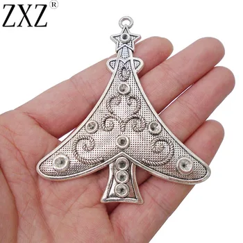 ZXZ 2pcs Large Christmas Tree Charms Pendants for Necklace Jewelry Making Findings Lead and Nickel Free 78x67mm
ZXZ 2pcs Large Christmas Tree Charms Pendants for Necklace Jewelry Making Findings Lead and Nickel Free 78x67mm