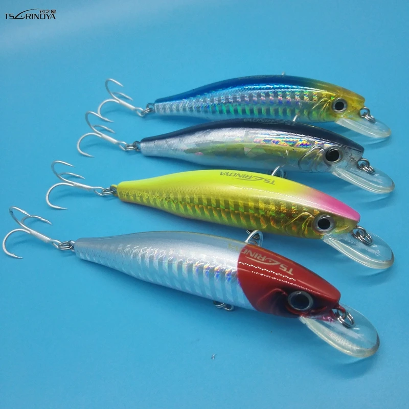 TSURINOYA 4PCS/LOT DW19 Sinking Minnow Lure 85mm 14g depth 1m Artificial Plastic Hard Lures fishing lures Fish Bait
TSURINOYA 4PCS/LOT DW19 Sinking Minnow Lure 85mm 14g depth 1m Artificial Plastic Hard Lures fishing lures Fish Bait
