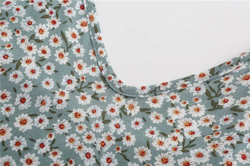 floral print loose dress08
