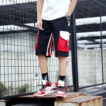 Men's Splicing Shorts Pocket Outdoor Overalls New Style Sports Cool Male Summer Soft Cool Loose Streetwear
Men's Splicing Shorts Pocket Outdoor Overalls New Style Sports Cool Male Summer Soft Cool Loose Streetwear