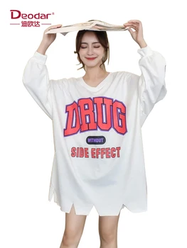 Deodar Spring sweatshirt women Long Sleeve Stripe Patchwork Pullover Sweatshirt stranger things Blouse Tops sudaderas para mujer
Deodar Spring sweatshirt women Long Sleeve Stripe Patchwork Pullover Sweatshirt stranger things Blouse Tops sudaderas para mujer