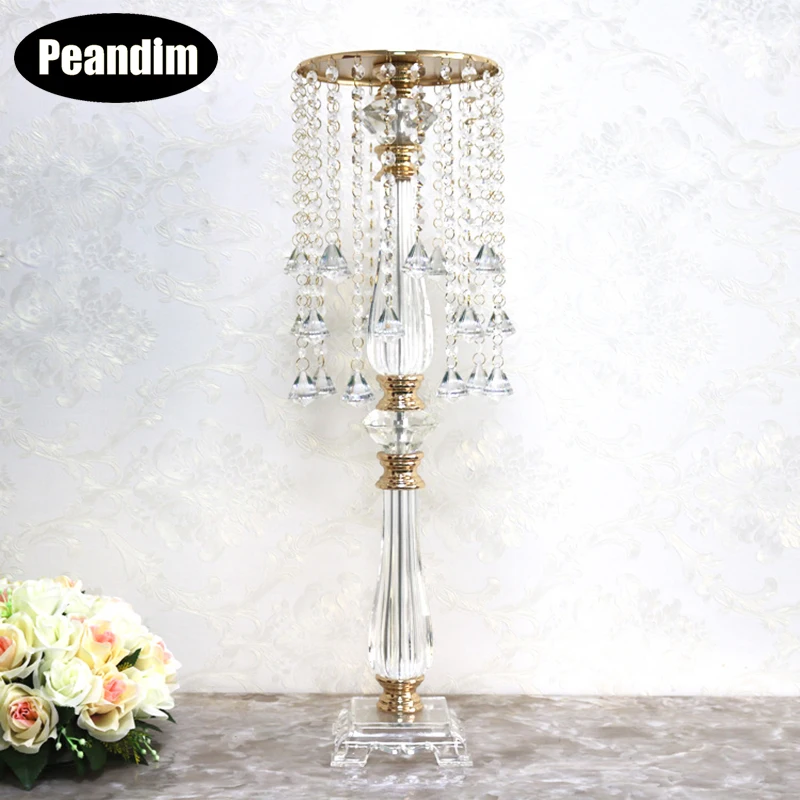 PEANDIM Wedding Gold Centerpiece Party Event Flower Rack Road Lead Votive Candelabra With Crystal Pendant Home Decor Accessories
PEANDIM Wedding Gold Centerpiece Party Event Flower Rack Road Lead Votive Candelabra With Crystal Pendant Home Decor Accessories