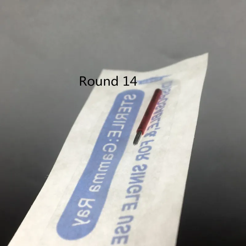 14 Needles Round Permanent makeup Microblading Needle 3D Eyebrow Embroidery 14 Fog Round Tattoo Needles
14 Needles Round Permanent makeup Microblading Needle 3D Eyebrow Embroidery 14 Fog Round Tattoo Needles
