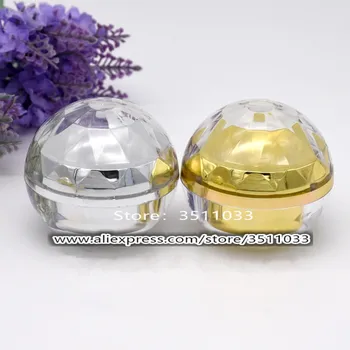 10pcs 15g 30g Acrylic Bottle Gold Silver Empty Cosmetic Jar Cream Sample Packing Box Ball Shape Acrylic Cosmetic Cream Container
10pcs 15g 30g Acrylic Bottle Gold Silver Empty Cosmetic Jar Cream Sample Packing Box Ball Shape Acrylic Cosmetic Cream Container