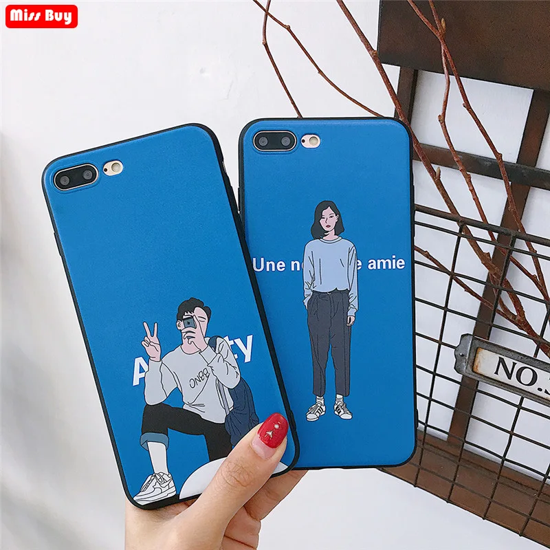 Missbuy Retro Couples Phone Case for iPhone 7 Case Matte Slim Cover For iPhone X 10 7 8 6S 6 Plus Fundas Boys Girls Young Coque
Missbuy Retro Couples Phone Case for iPhone 7 Case Matte Slim Cover For iPhone X 10 7 8 6S 6 Plus Fundas Boys Girls Young Coque