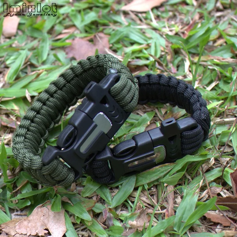 Braided Bracelet Men Multi-function Paracord Survival Bracelet Outdoor Camping Rescue Emergency Rope Bracelets JBA0223
Braided Bracelet Men Multi-function Paracord Survival Bracelet Outdoor Camping Rescue Emergency Rope Bracelets JBA0223