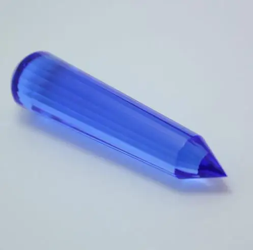 2.7" 24 sided VOGEL Style Synthetic Blue QUARTZ CRYSTAL Wand POINT Healing 24g Free Shipping
2.7" 24 sided VOGEL Style Synthetic Blue QUARTZ CRYSTAL Wand POINT Healing 24g Free Shipping
